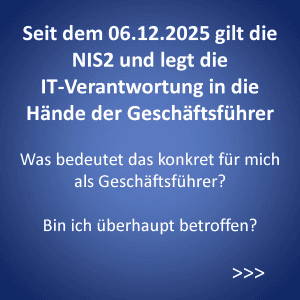 Startseite einer Info-PDF zum Thema NIS2
