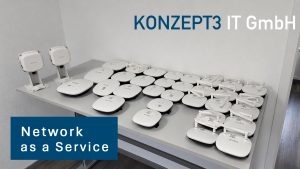 WLAN Komponenten verfügbar als Network as a Service Lösung bei Konzept3 IT